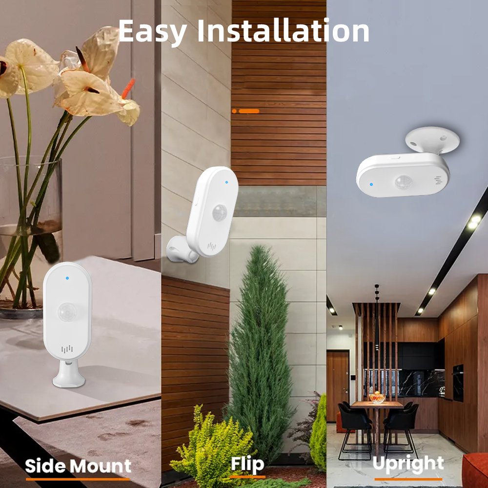 TYSH Smart Pir Motion Detector For Safty Care Infrared Wifi Tuya Wireless On Wall Ceiling Mounted WiFi Pir Motion Sensors