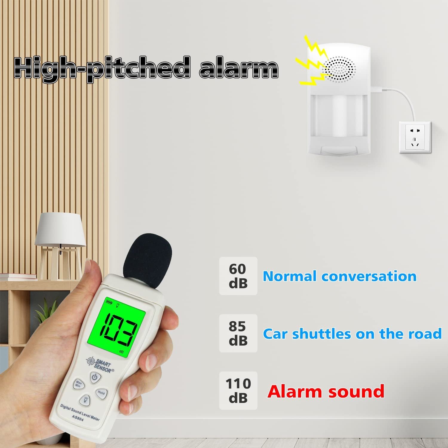 WiFi Burglar Alarm System PIR Motion Sensor Pet Immune Tuya Smart Life APP Remote Control Arm Disarm WiFi Infrared Detector