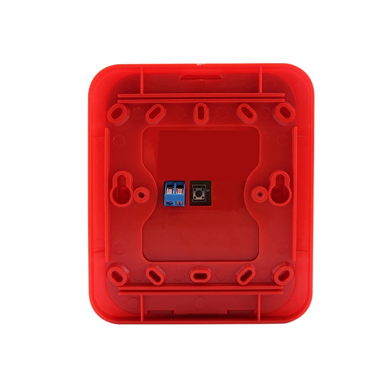 Conventional Wired 12-24Vdc LED Strobe Siren LS-104 alarm tone adjustable for fire alarm system security alarm system