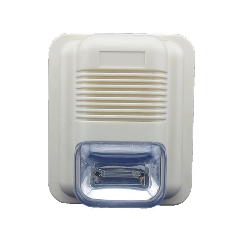 Conventional Wired 12-24Vdc LED Strobe Siren LS-104 alarm tone adjustable for fire alarm system security alarm system