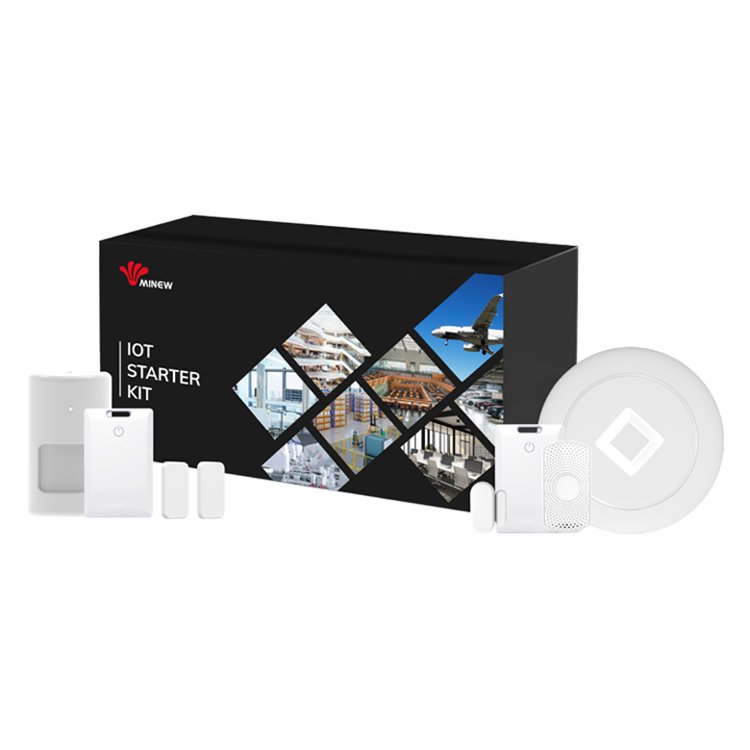 Smart Office Solution Wireless Monitoring Environmental Management System Includes Anti Theft Tag & Wearable Tracking Device