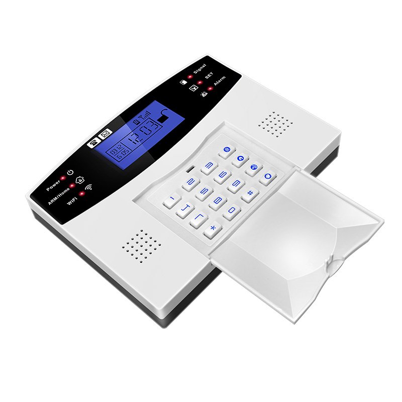 Security Alarm System 4.3 inch WiFi+GSM+GPRS Wireless Anti Theft Alarm Smart Life APP Remote Control Smart Security System