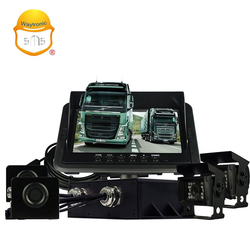 24V surround view parking sensor truck camera blind spot detection security alarms systems