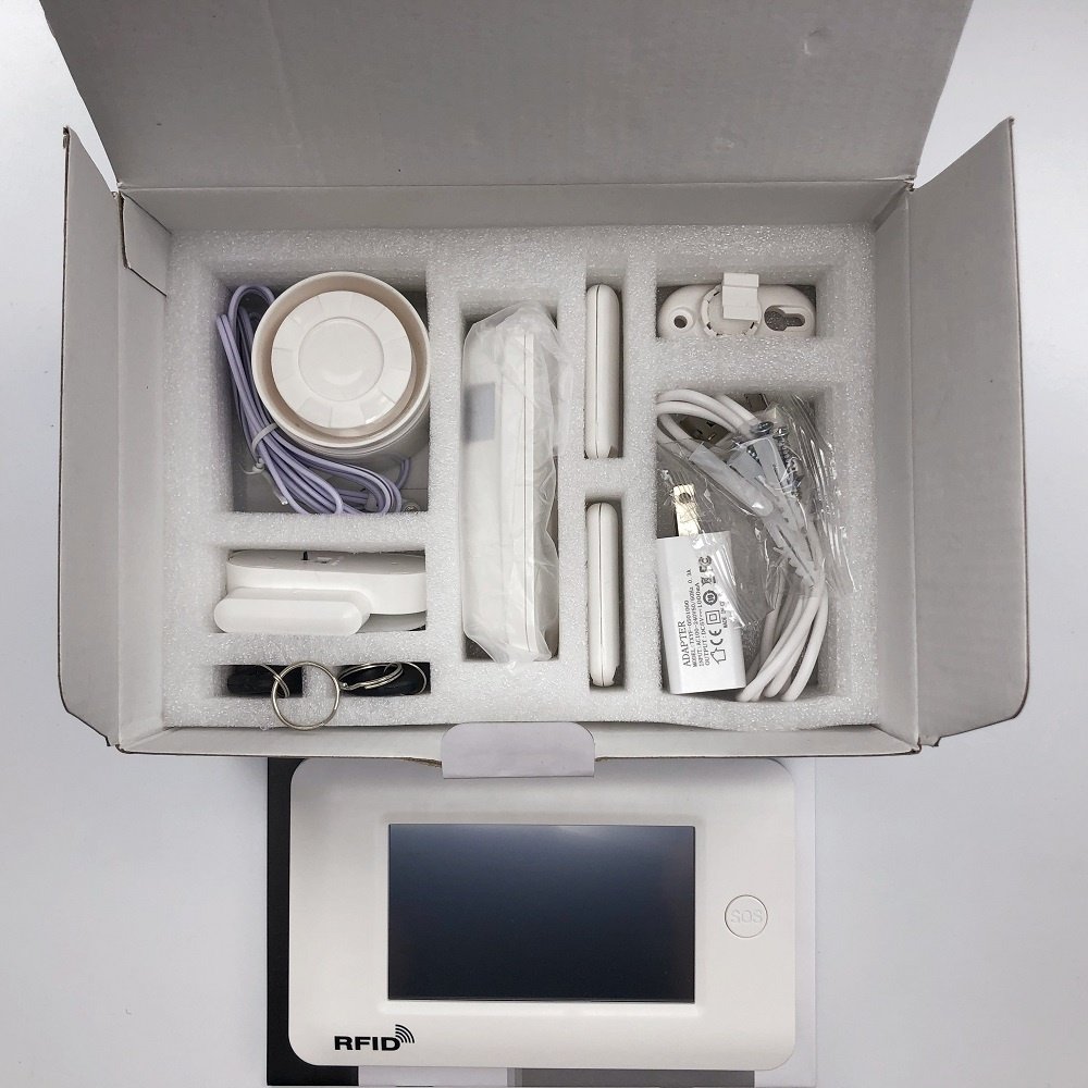Productos de Seguridad Para Casa Kit de Alarma Tuya Alexa Intrusion Detection Alarm System