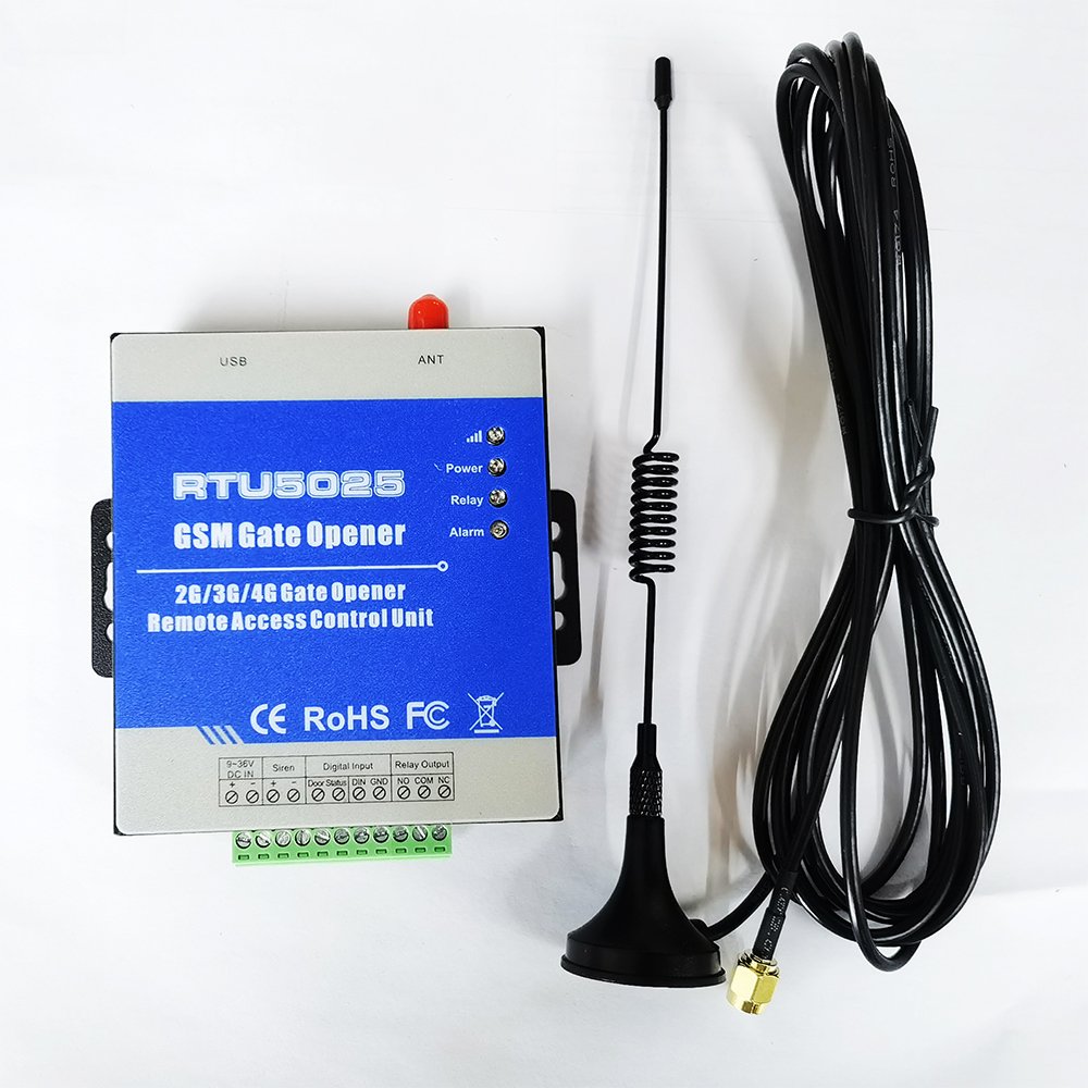 SMS Alarm System Power Monitoring Temperature Humidity Alarm 4G Version Smart RTU5023 GSM Relay Switch