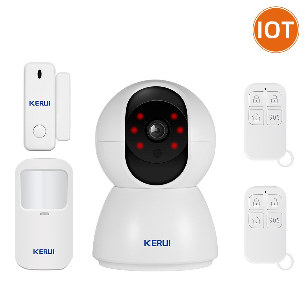KERUI Smart Camera Security System IOT Camera Alarm System Internet Of Things 3MP Network Camera Wireless Home Alarm System