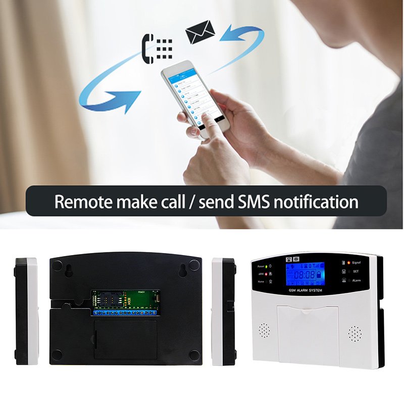 Factory Directly Tuya Smart Life App Wifi Gsm 433mhz Alarm System With Camera Home Alarm Security System