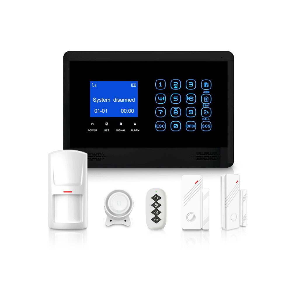 2024 Upgrade DIY Tuya Burglar Home Wireless Mobile Call Gsm Alarm Security System Wifi Gsm 4g Module Intruder Security alarm
