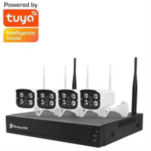 Glomarket 4/8 Channels NVR Cameras Tuya Smart Wi-Fi Camera With Home System Life NVR Kit Cctv Security Camera