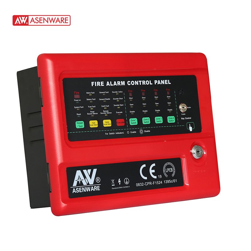2 Zone Conventional Fire Alarm Control Panel Alarm Systems AW-CFP2166