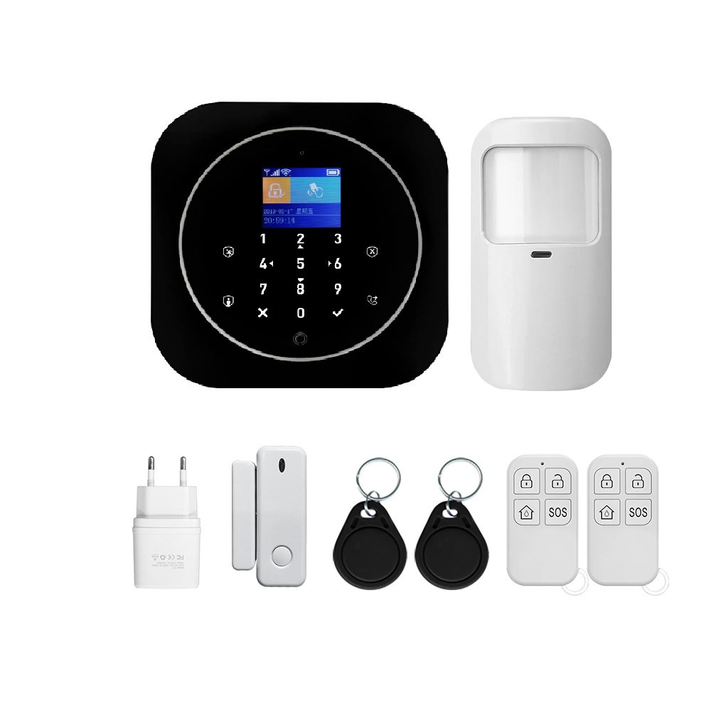 Hot sale Wireless WiFi GSM Alarm System Home Security Intrusion Tuya Alarm System for home security