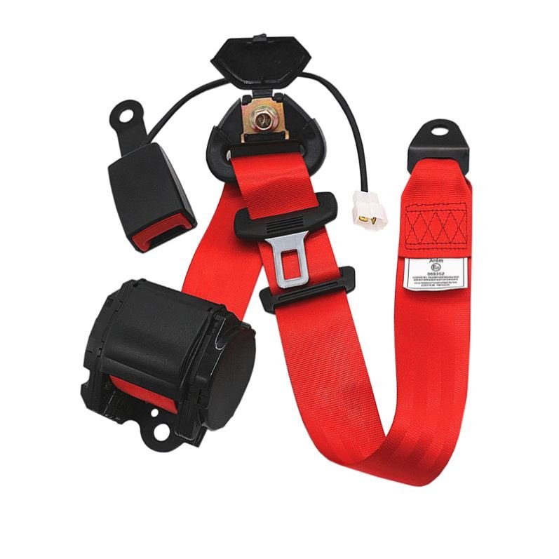 Blue Strap Seat Belt Alarm System ELR 3 Point Car Seatbelt Auto Seat Belt Sensor