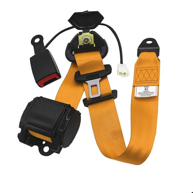 Blue Strap Seat Belt Alarm System ELR 3 Point Car Seatbelt Auto Seat Belt Sensor