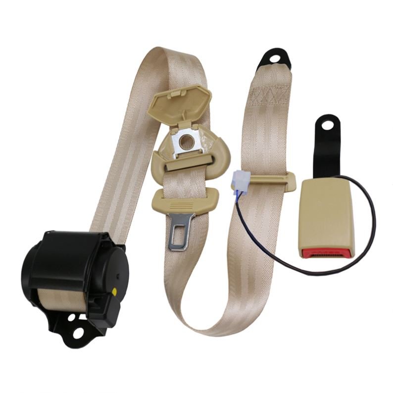 Blue Strap Seat Belt Alarm System ELR 3 Point Car Seatbelt Auto Seat Belt Sensor