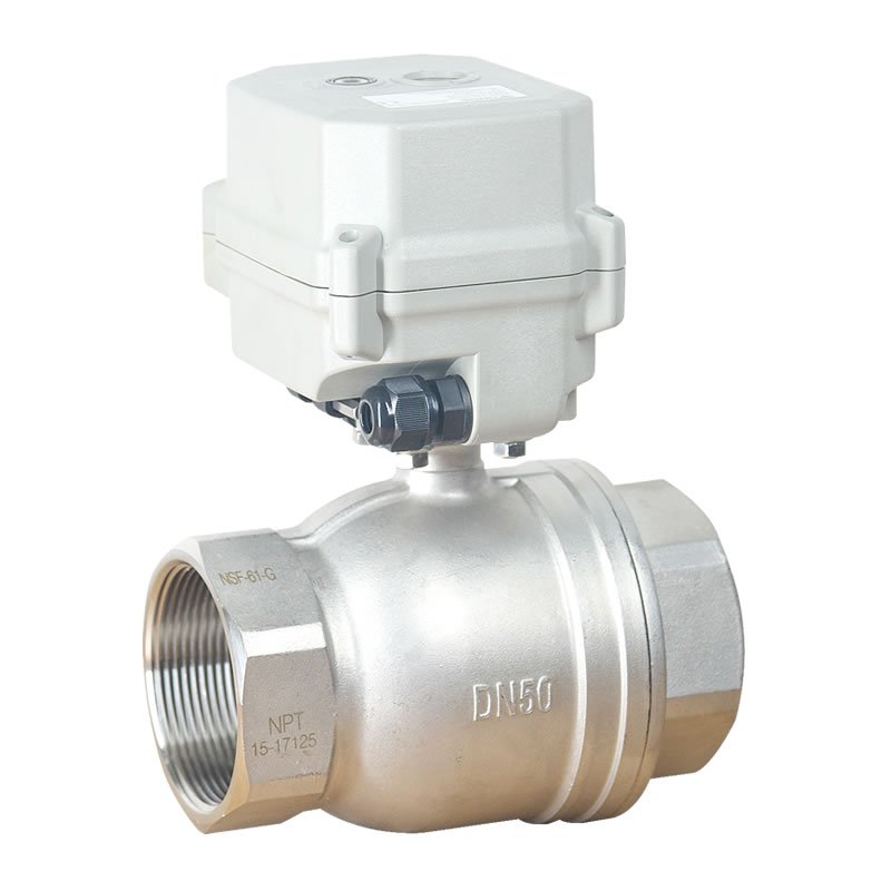 water leak electric shutoff detector sensor alarm system with motorized valve