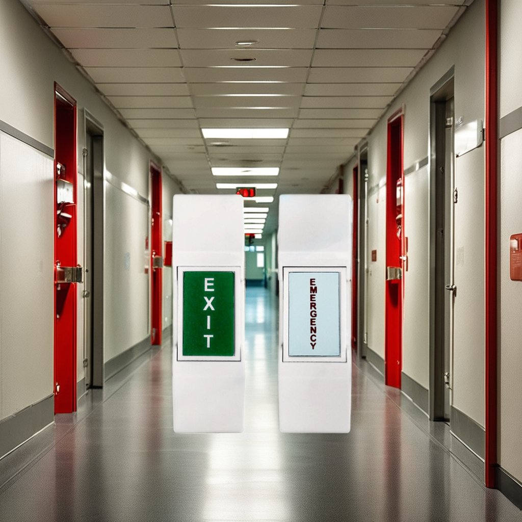 E-5continents 5C-65B 12VDC Emergency Exit Door Button 12V Voltage Alarm System Product