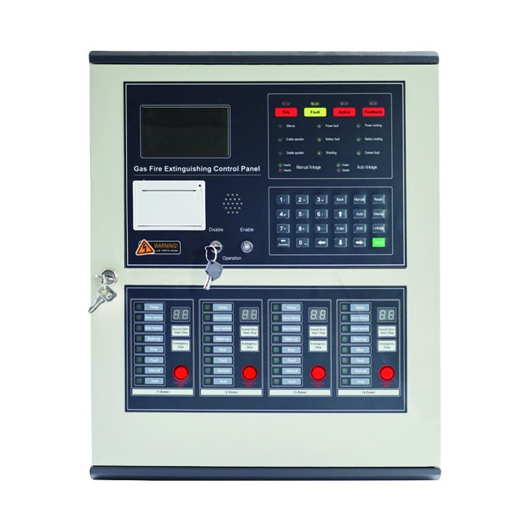 Gas Fire Extinguishing Control Panel Addressable Fire Alarm System