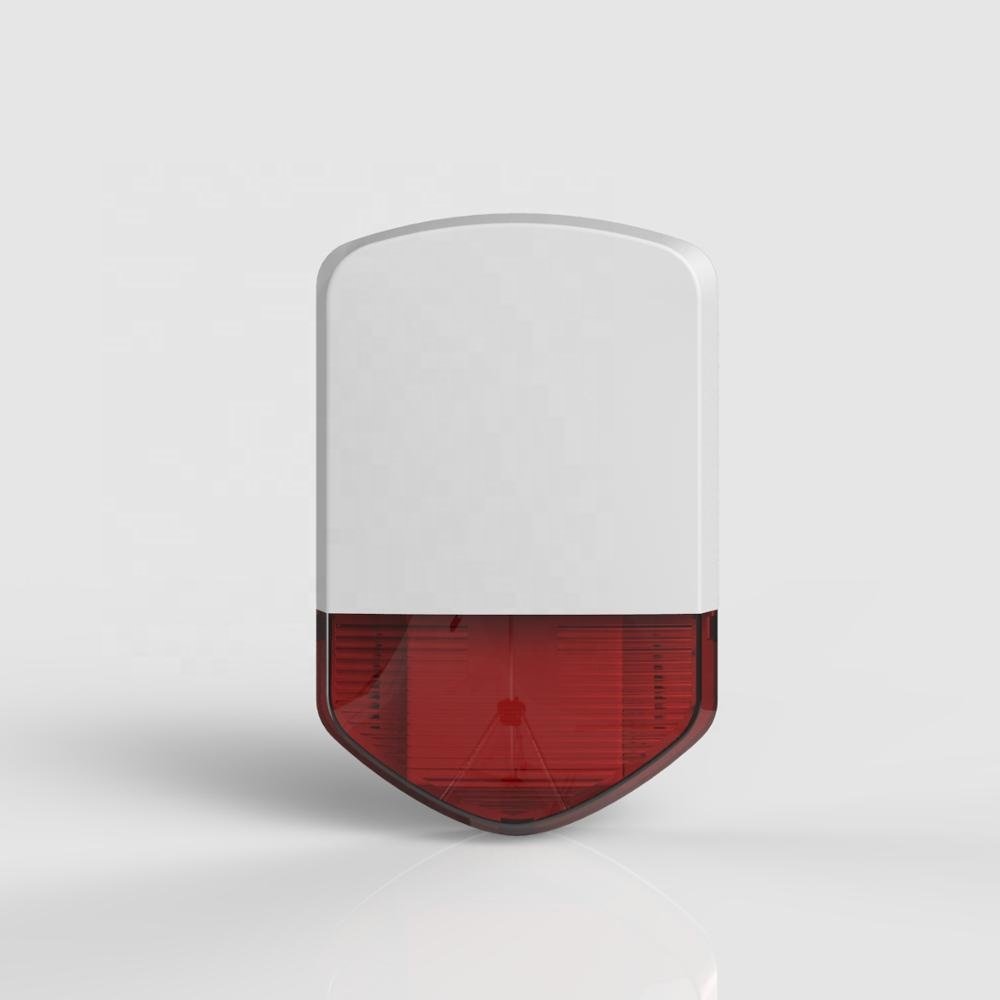 original factory new with flash outdoor big sound alarm outdoor siren alarm waterproof TUYA wifi siren Horn and Strobe
