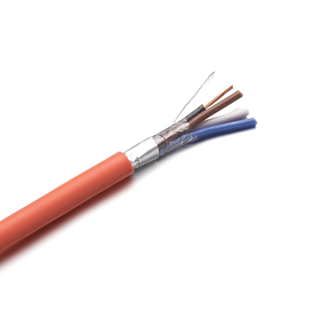 twisted pair gauge 18 cable wire 2x18 awg fire fireproof cable for fire alarm systems