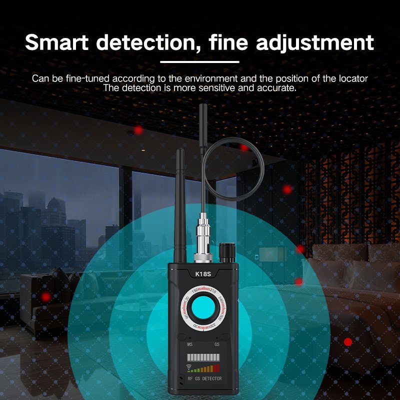 Portable Anti Spy Vulnerability Detector Signal Tracker smart finder Mini Hidden Camera Detector