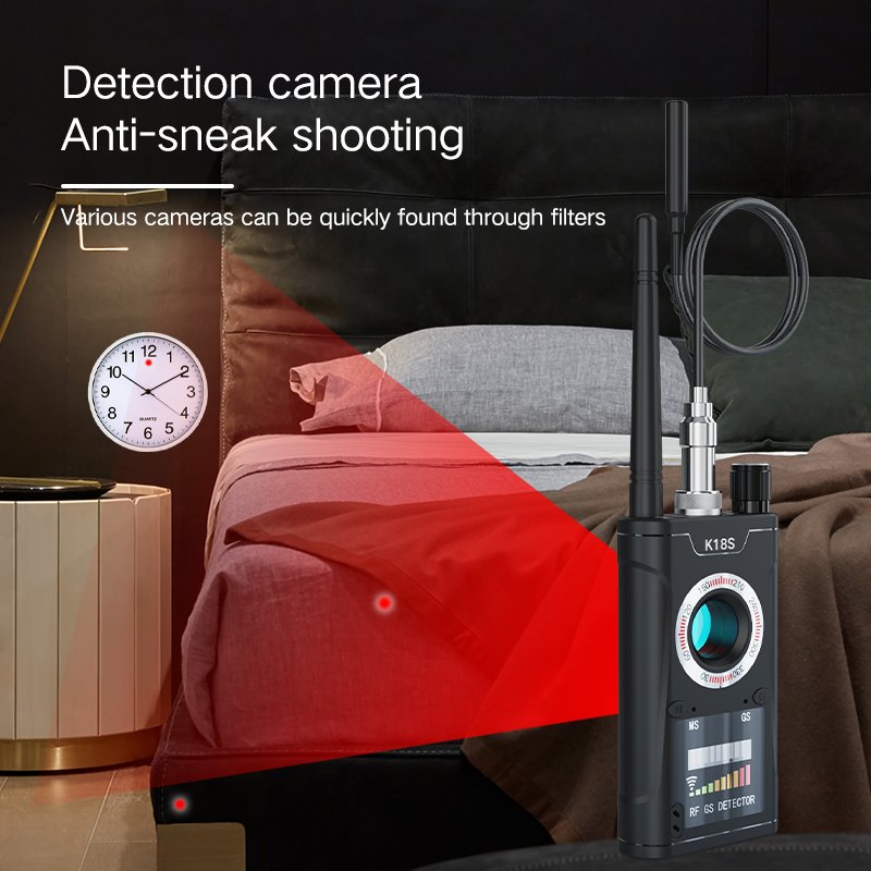 Portable Anti Spy Vulnerability Detector Signal Tracker smart finder Mini Hidden Camera Detector