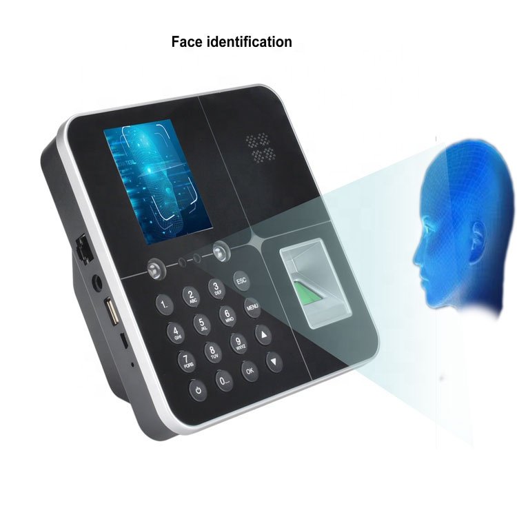 F18 face recognition and fingerprint time attendance machine biometric system