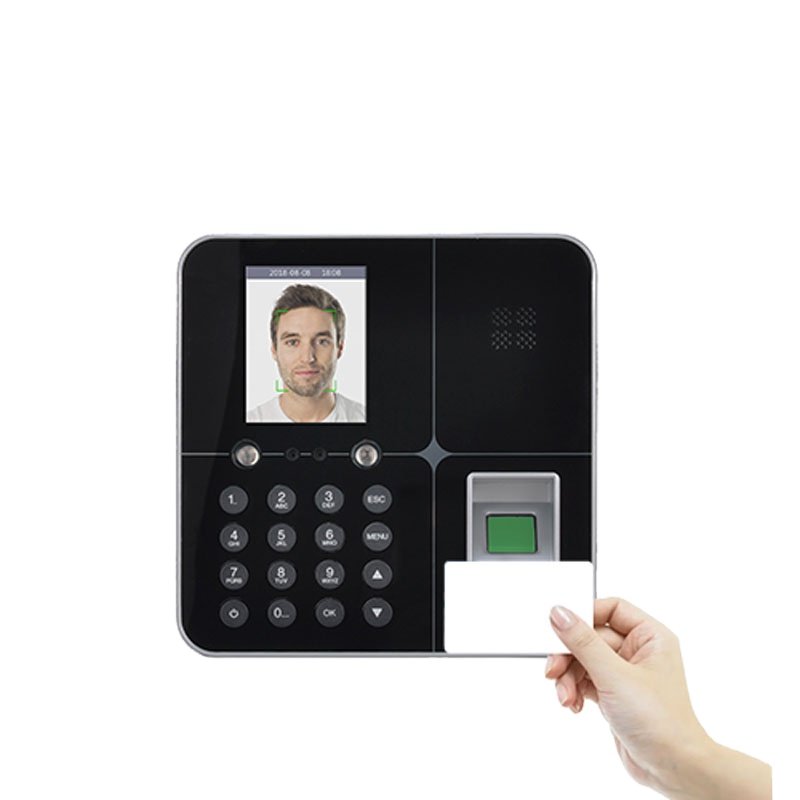 F18 face recognition and fingerprint time attendance machine biometric system