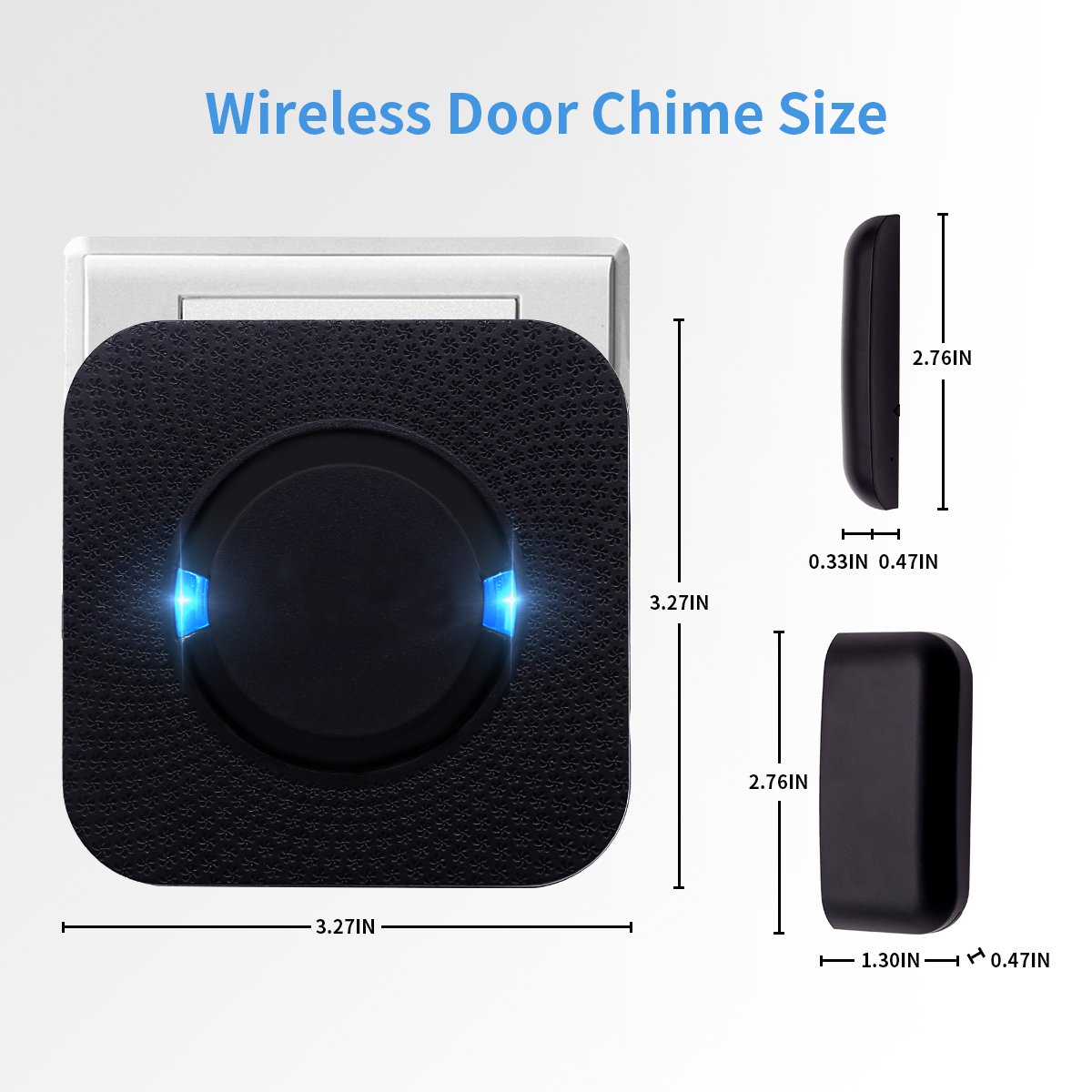 Daytech CC01 home security burglar alarm system 1 receiver with 1 door window sensor
