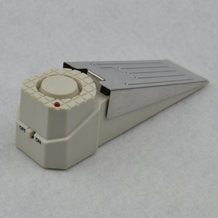Factory Window Door Security Alarm System 130dB Anti-Theft Burglar Window Entry Stopper Detector Floor Wedge Door Stop Alarm