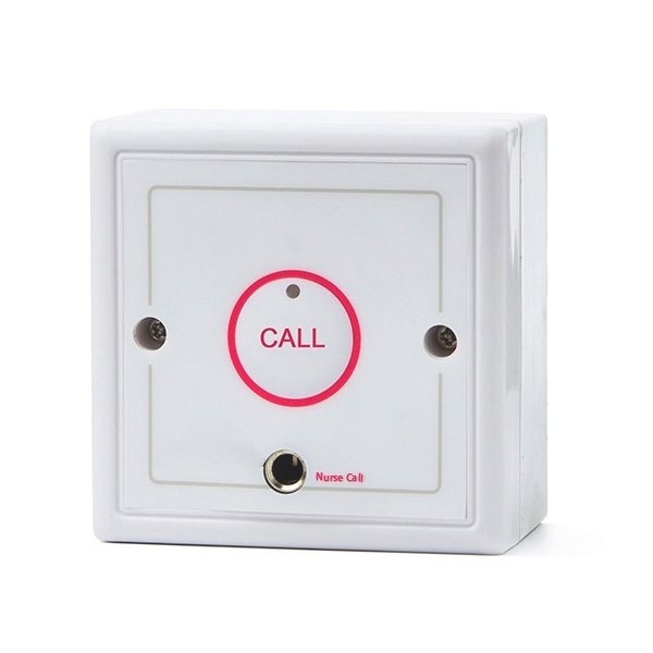 OEM Bed Side Call Device Wireless Cordless Push Button Medical Safety Alarm System Patient Call Button (Nurse Call System)