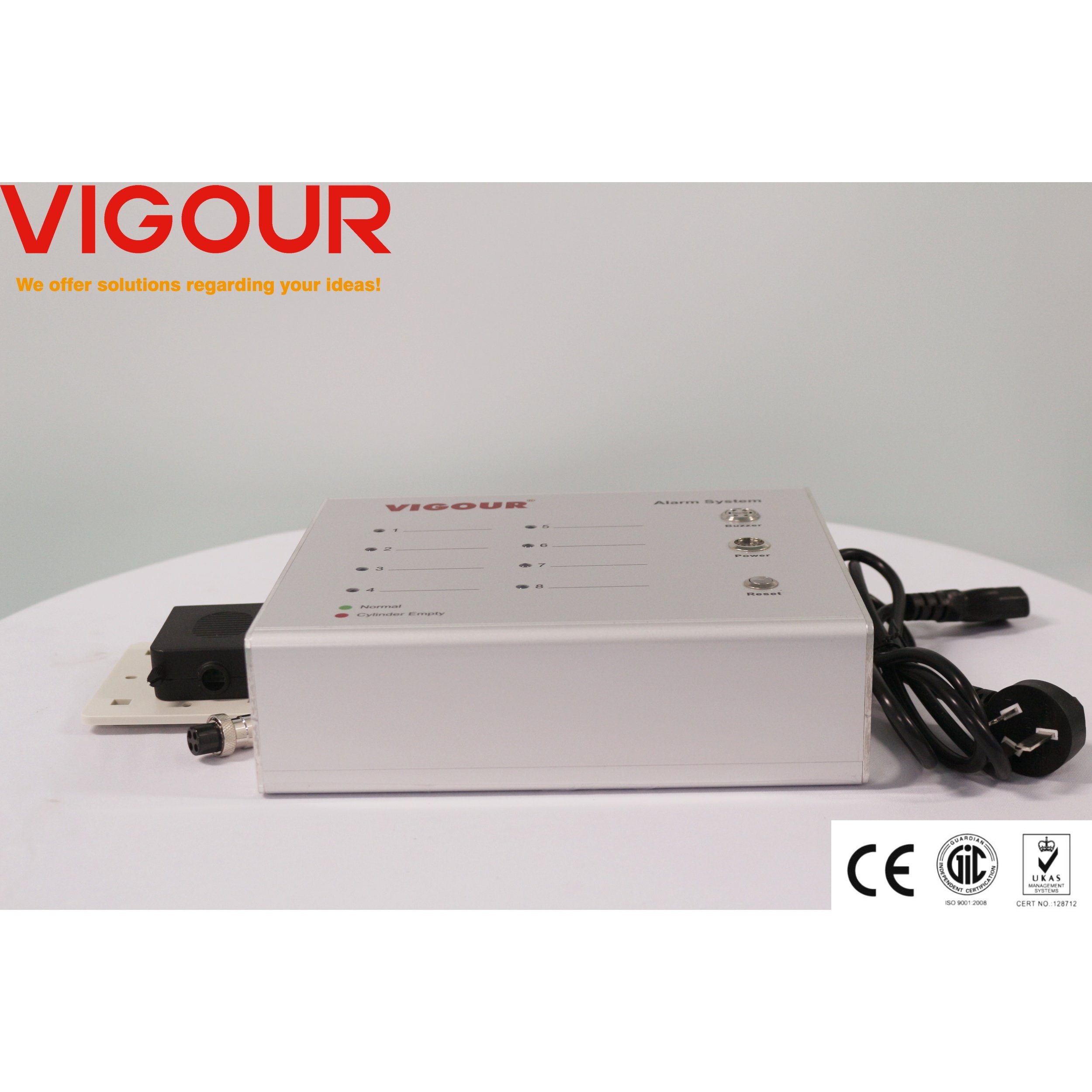 Manual Power General Application Safety Structure 16-Channel Visible Alarm System