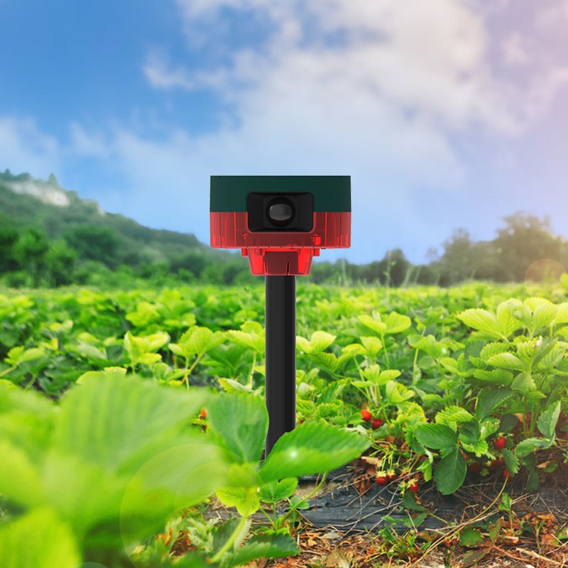 Solar Alarm System With PIR motion Sensor Solar infrared induction Alarm Built in 13 Sounds Recording function
