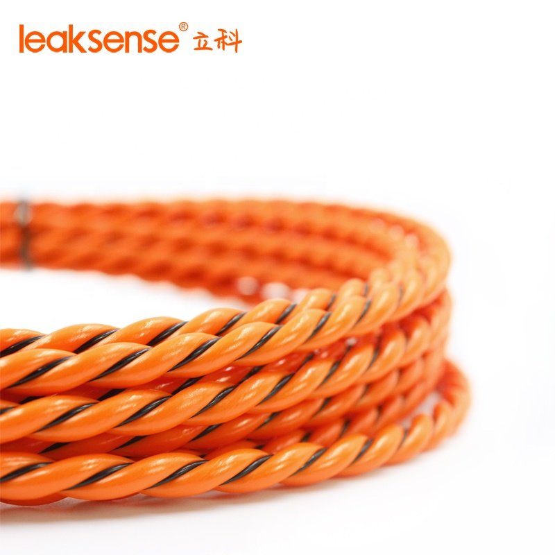 LD100 module with 100M water sensing cable and accessories for alarm system