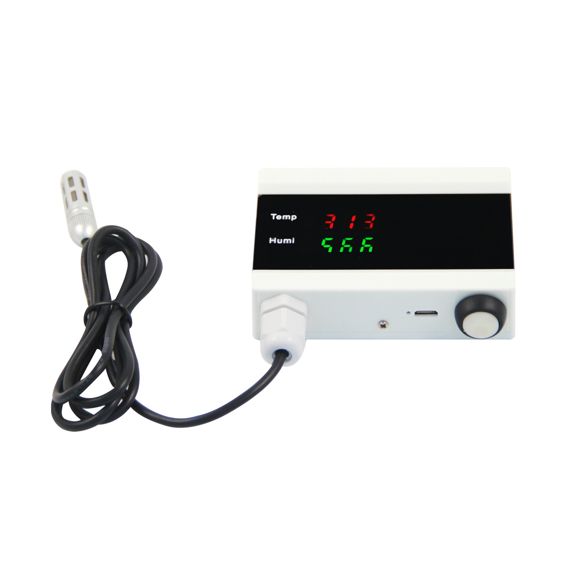 Tuya Smart App WiFi Humidity and Temperature Alarm System High/Low Temperature Humidity Control Monitor for Home Hotel Outdoor