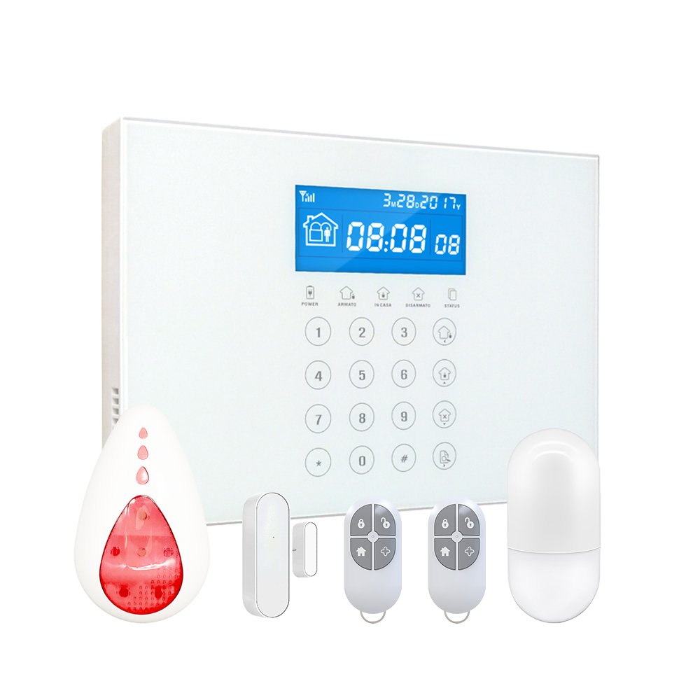 HA-VGT WIFI TCP/IP RJ45 4G Full Touch Screen Smart Home Alarm System For Home