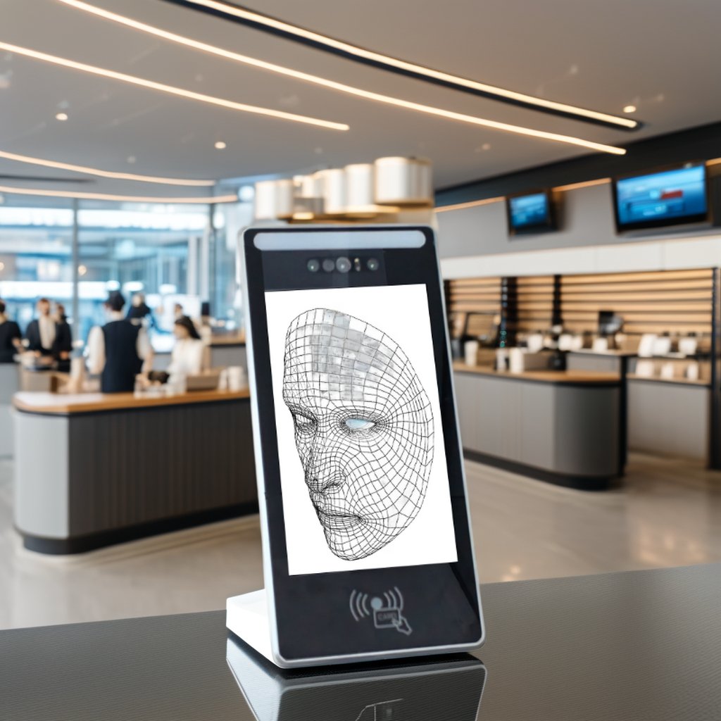Biometric 3D Camera Face Recognition Access Control System Time Attendance Machine non-contact face recognition