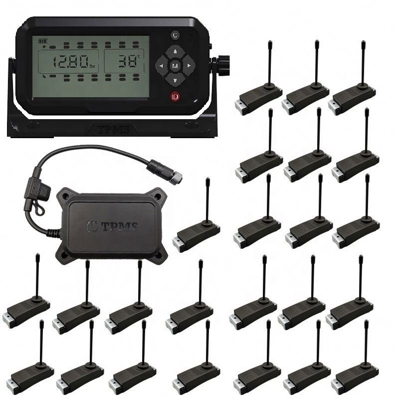Westbay 6 8 10 12 14 16 18 22 24 26 Wheel 22 tires insensors truck TPMS tire pressure monitor system alarm system
