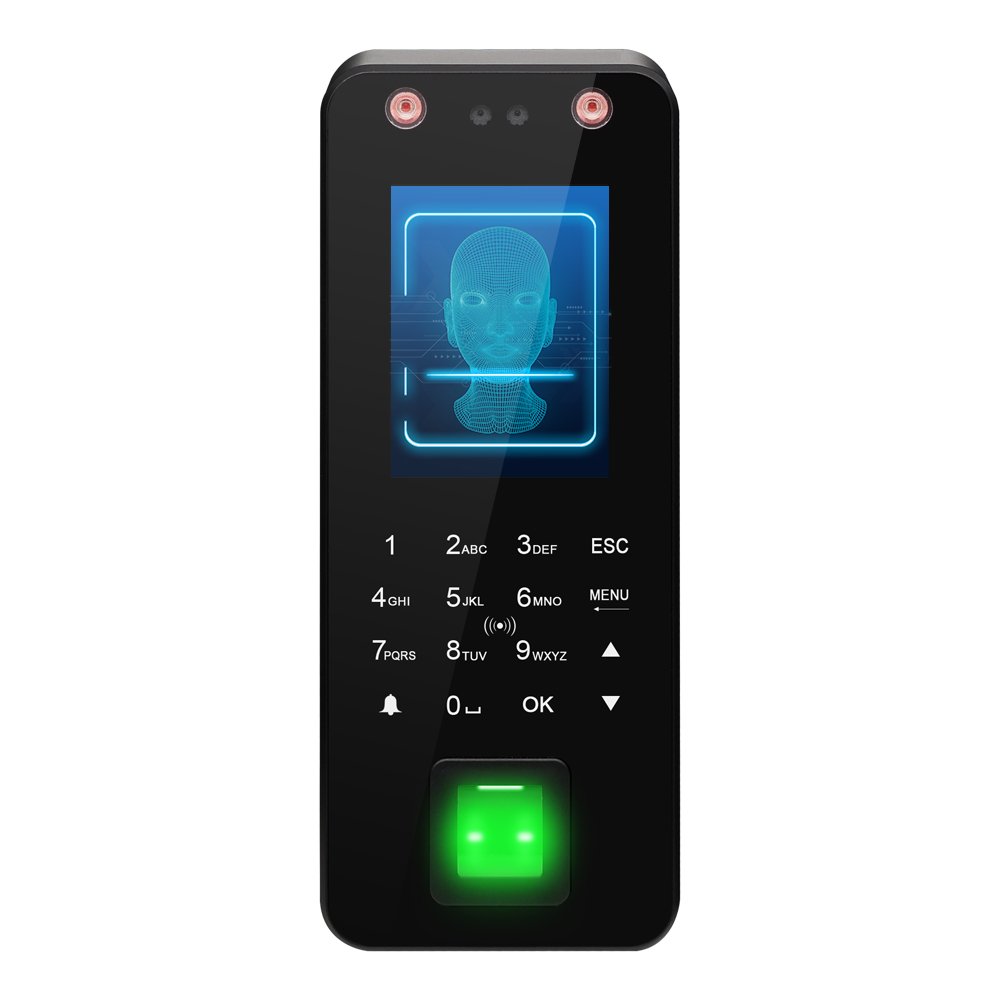 Tuya WIFI Face Recognition Employee Time Attendance Card Reader Digital Fingerprint Rfid Keyless Entry Access Control System