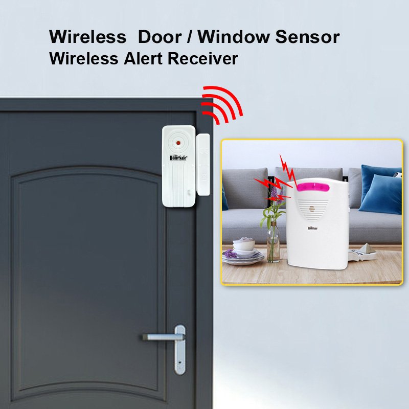 Factory direct home security system magnetic sensor wireless alarm doors and Windows burglar alarm