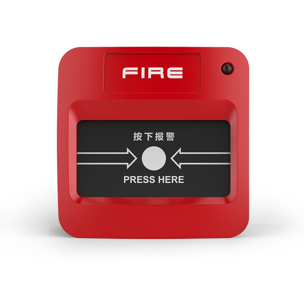 Orinsong Easy Operated Remote Control Wireless Fire Alarm System Strobe Siren