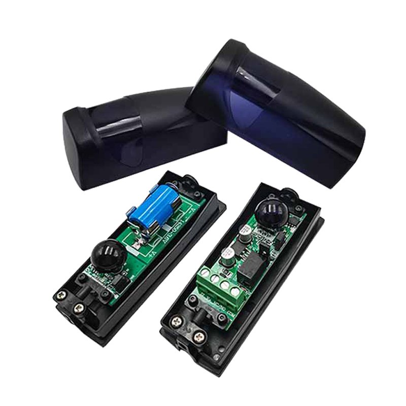 12 24V AC/DC Sliding Door Single Beam Infrared Sensor Door Security Alarm Photocell Detector