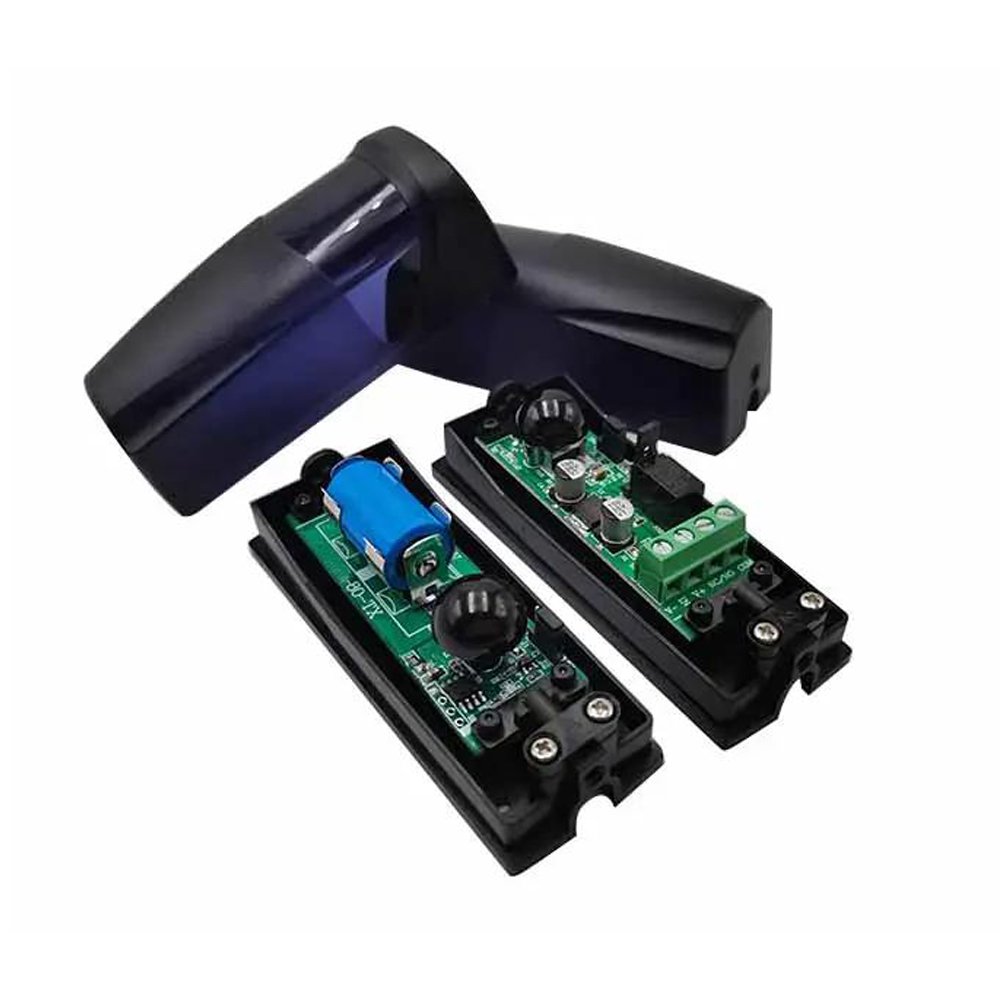 12 24V AC/DC Sliding Door Single Beam Infrared Sensor Door Security Alarm Photocell Detector
