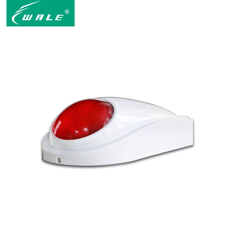Wale Wireless 433MHz Alarm System Accessories Outdoor Sound and Light Siren Can be Compatible with Any Brand's alarm