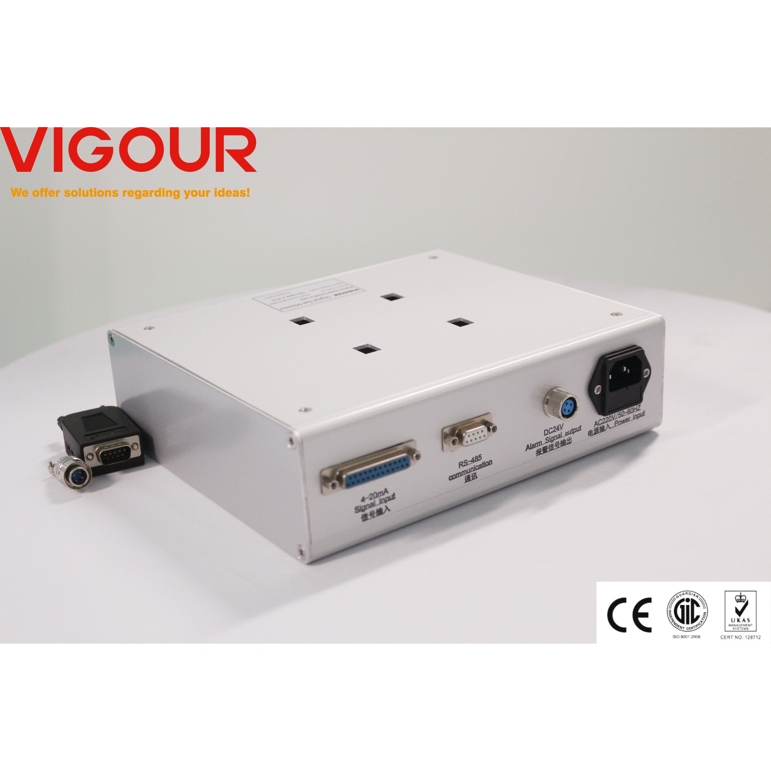 Alarm System with Gas Curve Analysis Function Manual Power for General Application Safety Structure for Gate Valves