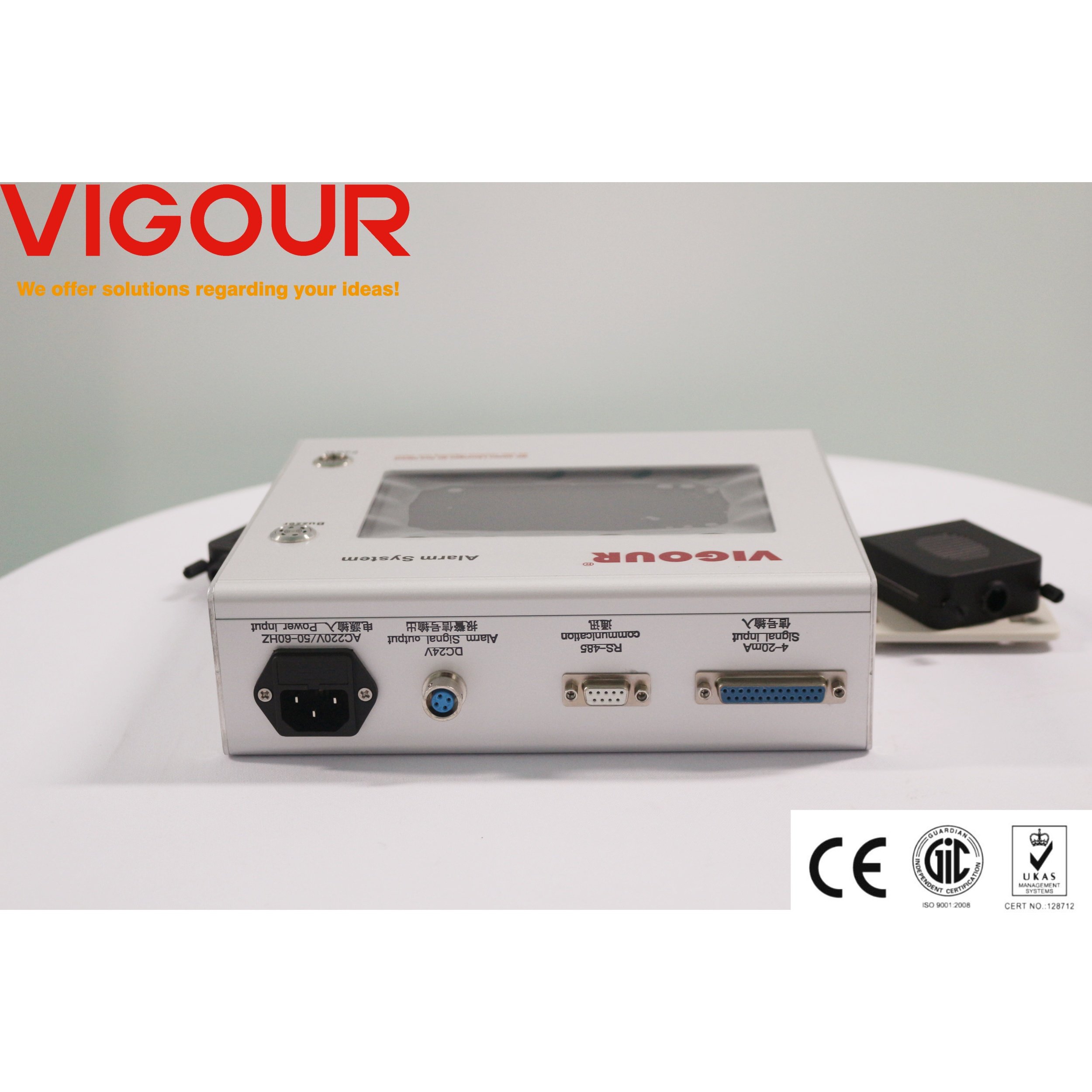 Alarm System with Gas Curve Analysis Function Manual Power for General Application Safety Structure for Gate Valves