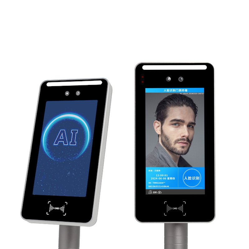 Dynamic Face Recognition Access Control Remote Unlock RJ45 Network Wifi Biometric Face Recognition Employee Attendance Machine