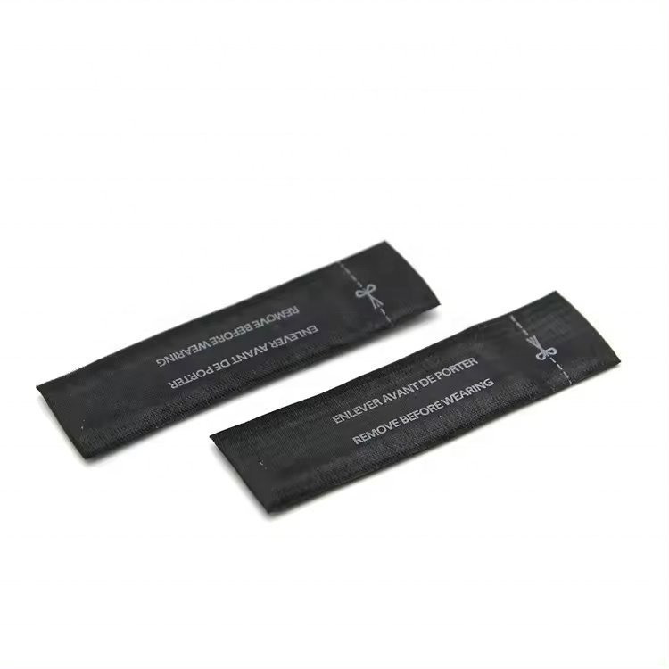 AM 58Khz anti-theft alarm system woven label garment security label