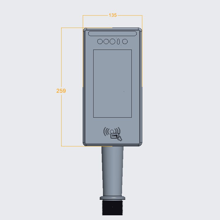 High Precision Biometric Access Control System 3D Face Recognition Terminal for Casino Gym Center Office With Competitive Price