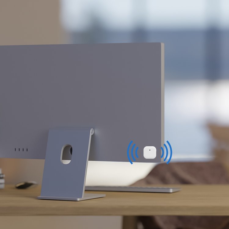 Indoor Smart Bluetooth Wireless Anti Theft Tag Burglar Alarm System Vibration Sensor Monitoring