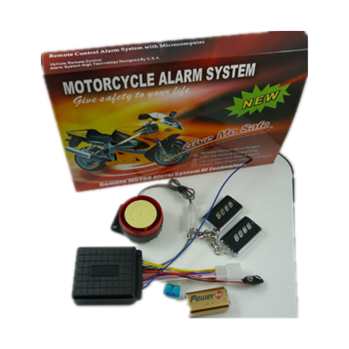 Waterproof security wireless smart security motorcycle alarm system